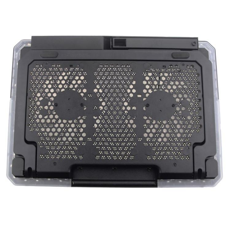 Supporto raffreddamento laptop doppia ventola 17 pollici