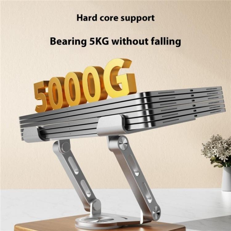 Supporto da tavolo pieghevole in legno per tablet e laptop