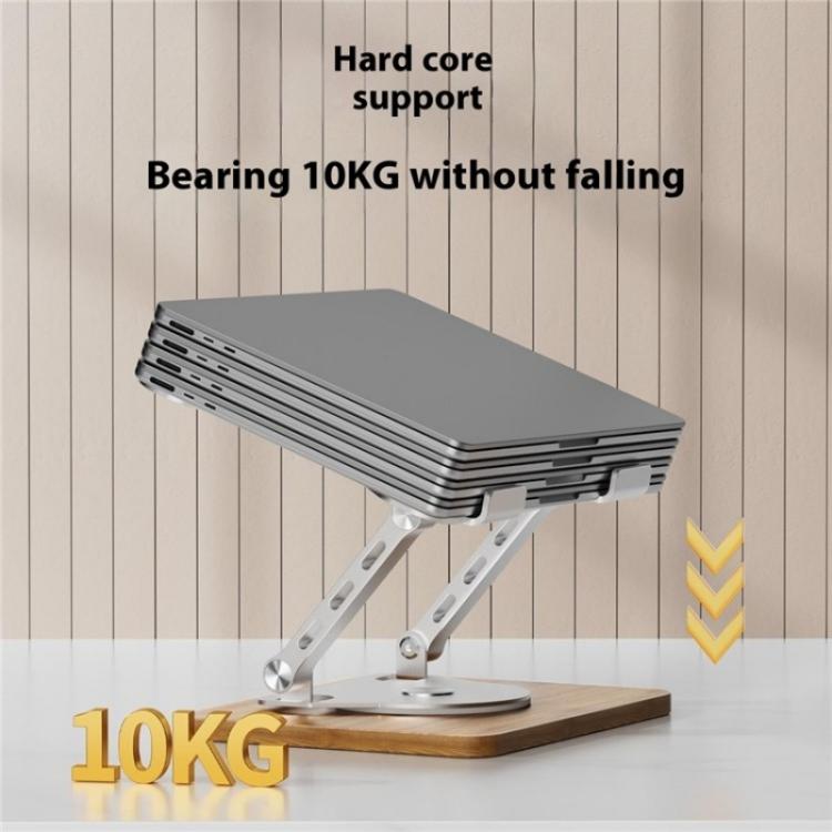 Supporto pieghevole in metallo e legno per laptop J31