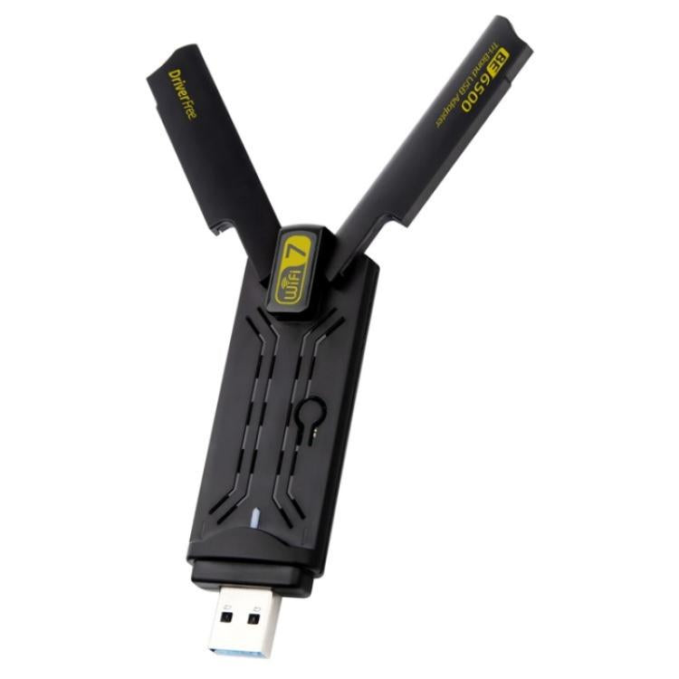 Adattatore USB 3.0 WiFi 7 Tri-Band 6500 Mbps per PC