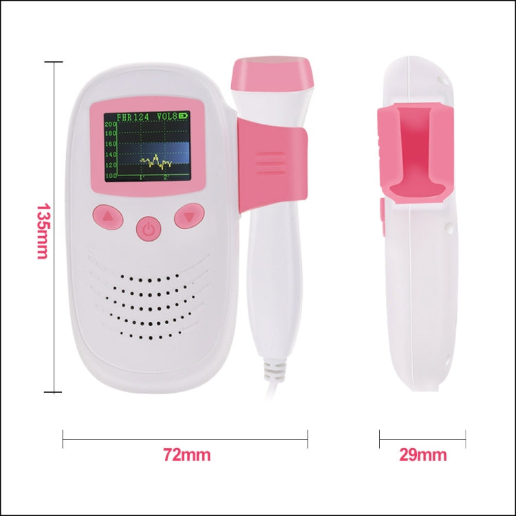 Doppler fetale RZ-100S9 monitor battito cardiaco portatile