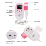 Doppler fetale RZ-100S9 monitor battito cardiaco portatile