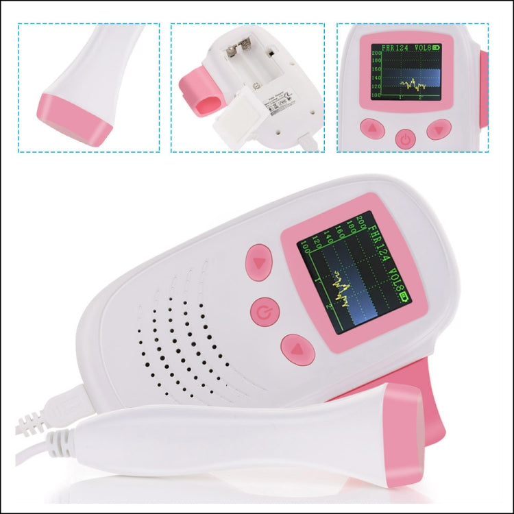 Doppler fetale RZ-100S9 monitor battito cardiaco portatile