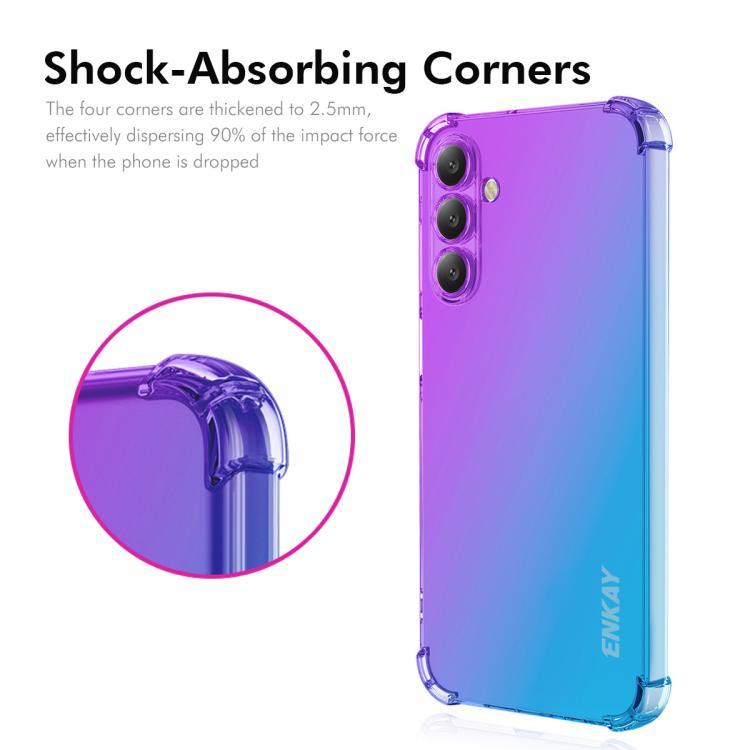 Custodia TPU con airbag sfumato per Samsung Galaxy S24+ / S25+ 5G