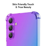 Custodia TPU con airbag sfumato per Samsung Galaxy S24+ / S25+ 5G