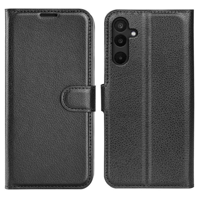 Custodia in pelle con supporto e motivo a flip orizzontale per Galaxy M36 5G e