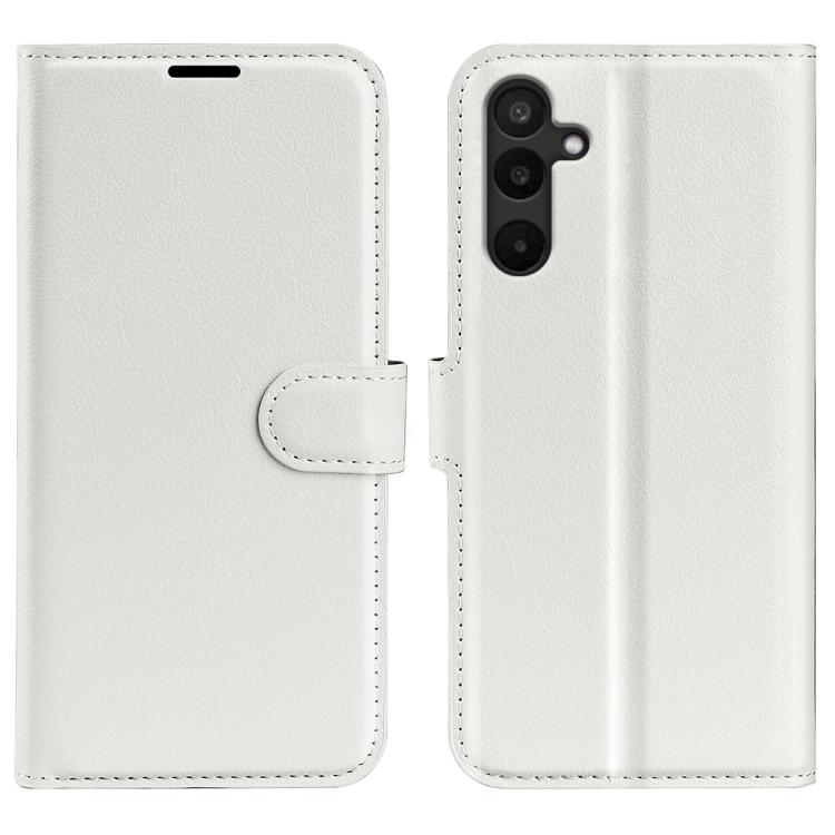 Custodia in pelle con supporto e motivo a flip orizzontale per Galaxy M36 5G e