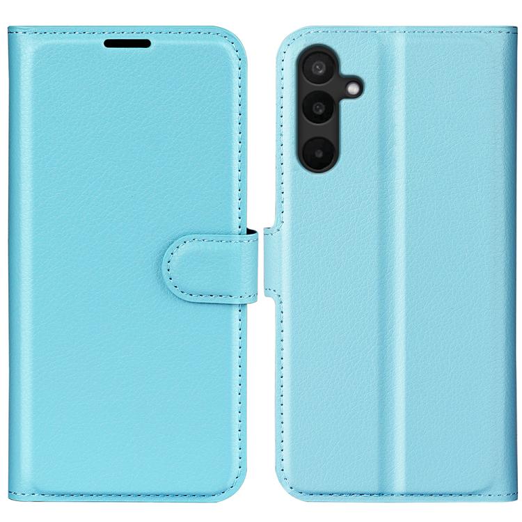 Custodia in pelle con supporto e motivo a flip orizzontale per Galaxy M36 5G e