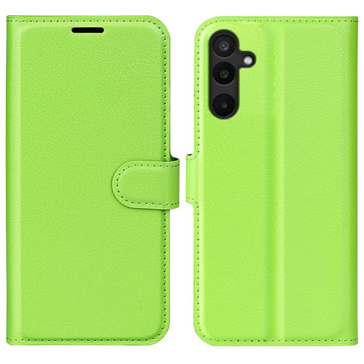 Custodia in pelle con supporto e motivo a flip orizzontale per Galaxy M36 5G e