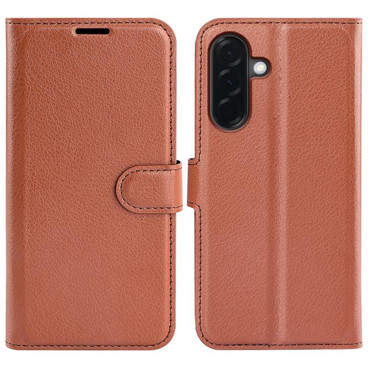 Custodia in pelle con supporto e motivo a flip orizzontale per Galaxy A37 e A27