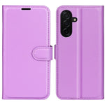 Custodia in pelle con supporto e motivo a flip orizzontale per Galaxy A37 e A27