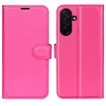 Custodia in pelle con supporto e motivo a flip orizzontale per Galaxy A37 e A27