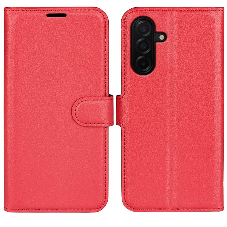 Custodia in pelle con supporto e motivo a flip orizzontale per Galaxy A37 e A27