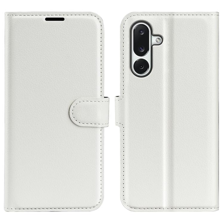 Custodia in pelle con supporto e motivo a flip orizzontale per Galaxy M36 5G e