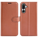 Custodia in pelle con supporto e motivo a flip orizzontale per Galaxy M36 5G e