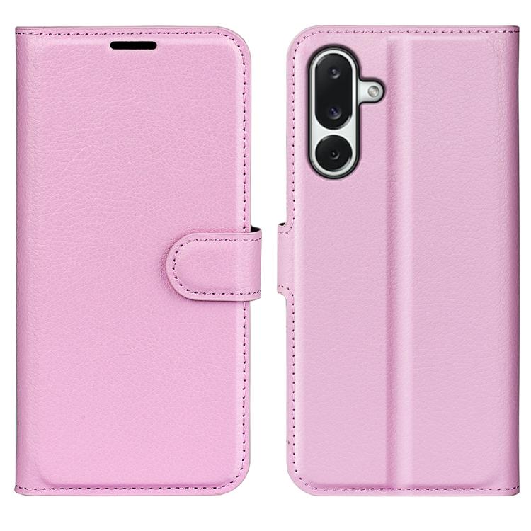 Custodia in pelle con supporto e motivo a flip orizzontale per Galaxy M36 5G e