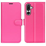 Custodia in pelle con supporto e motivo a flip orizzontale per Galaxy M36 5G e
