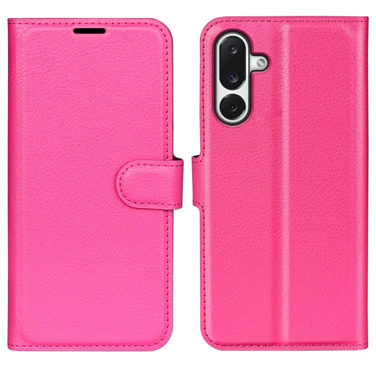 Custodia in pelle con supporto e motivo a flip orizzontale per Galaxy M36 5G e