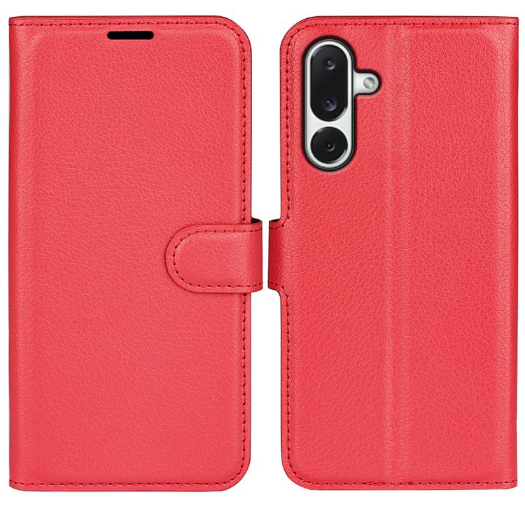 Custodia in pelle con supporto e motivo a flip orizzontale per Galaxy M36 5G e