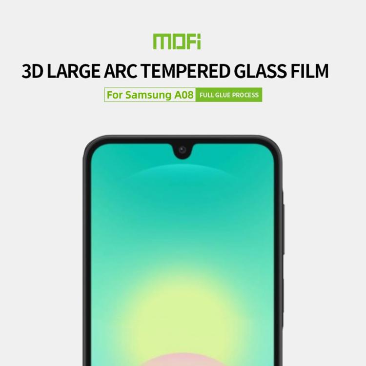 Pellicola in vetro temperato per schermo curvo antideflagrante MOFI 9H 3D, For Galaxy S26 FE 5G, For Galaxy S26+ 5G Unlock, For Galaxy S26 Ultra 5G Unlock, For Galaxy S26 5G Unlock, For Samsung Galaxy A27 5G, For Samsung Galaxy S25 FE 5G               ...