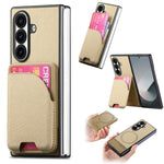 Custodia magnetica in pelle e tessuto per Galaxy Z Fold8 Ultra 5G, Fold7 5G e