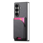 Custodia magnetica in pelle e tessuto per Galaxy Z Fold8 Ultra 5G, Fold7 5G e