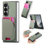 Custodia magnetica in pelle e tessuto per Galaxy Z Fold8 Ultra 5G, Fold7 5G e
