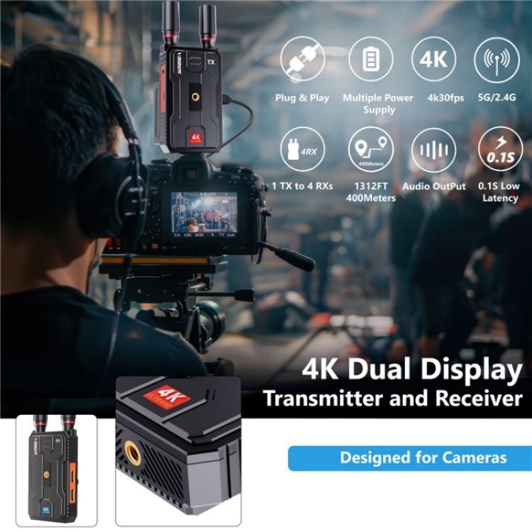 Trasmettitore ricevitore wireless VRRIIS 097PRO 4K HD