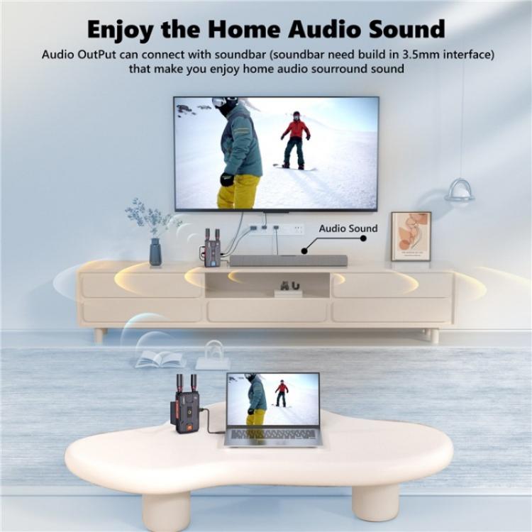 Trasmettitore ricevitore wireless VRRIIS 097PRO 4K HD