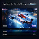 Switch HDMI 2.1 3 ingressi 1 uscita 8K 4K 120Hz HDR