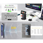 Switch HDMI 3x1 8K 60Hz per console gaming e PC