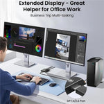 Splitter DisplayPort 1.4 4K 144Hz con Audio e MST Hub