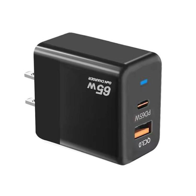 Caricabatterie GaN PD 45W + QC3.0 USB per smartphone e laptop
