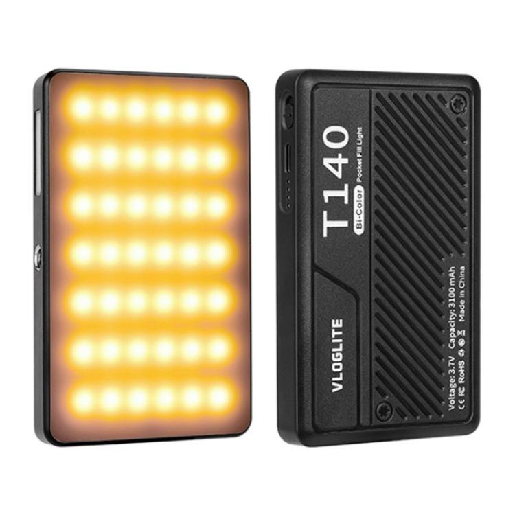 Luce LED T140 con clip per smartphone, foto e video