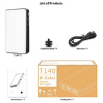 Luce LED T140 con clip per smartphone, foto e video - immagine 12