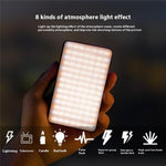Luce LED T140 con clip per smartphone, foto e video - immagine 5