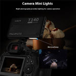 Luce LED T140 con clip per smartphone, foto e video - immagine 6