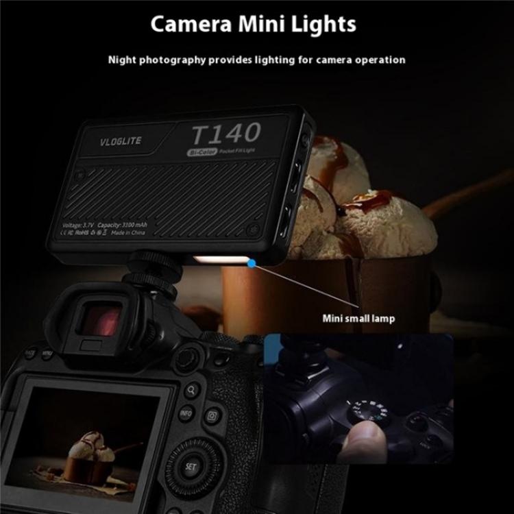 Luce LED T140 con clip per smartphone, foto e video - immagine 6