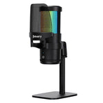 Microfono da tavolo JMARY MC-PW13 cardioide con luce RGB