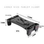 Supporto a morsetto F088 per tablet e smartphone fino a 23 cm - immagine 2