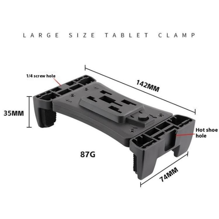 Supporto a morsetto F088 per tablet e smartphone fino a 23 cm - immagine 2