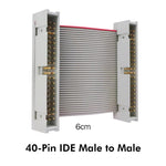 Cavo prolunga IDE 40 pin maschio-maschio 17 cm