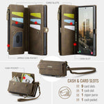 Custodia in pelle con blocco RFID per Samsung Galaxy S22 Ultra 5G SYA002898712B B5687