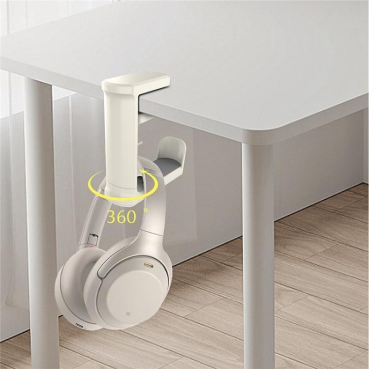 Supporto girevole 360° per cuffie da scrivania