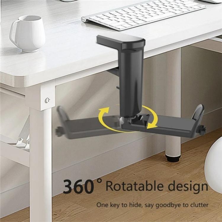 Supporto girevole 360° per cuffie da scrivania