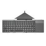 Tastiera Bluetooth pieghevole KF86 MAX con touchpad e custodia