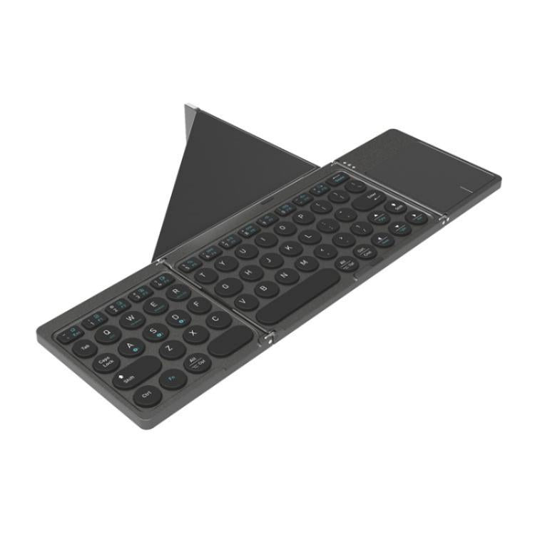 Tastiera Bluetooth pieghevole KF86 MAX con touchpad e custodia