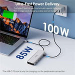 Docking Station WAVLINK 10 in 1 USB-C PD 100W Dual HD