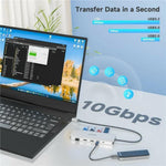 Docking Station WAVLINK 10 in 1 USB-C PD 100W Dual HD