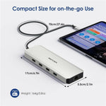 Docking Station WAVLINK 10 in 1 USB-C PD 100W Dual HD